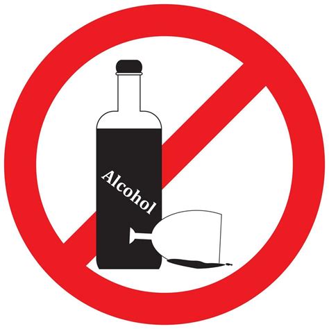 Sign Do Not Drink Alcohol 10871995 Vector Art At Vecteezy