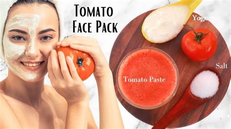 Tomato Face Pack Scrub Tomato Facial At Home For Skin Whitening