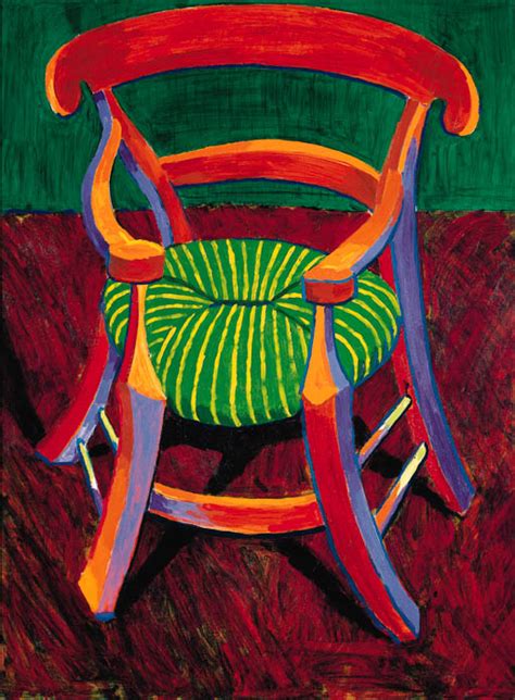 David Hockney B 1937 Gauguins Chair Christies