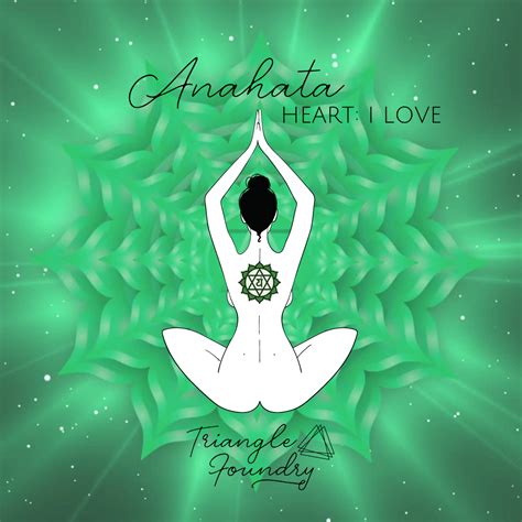The Chakras Heart Anahata Triangle Foundry Yoga Cycling