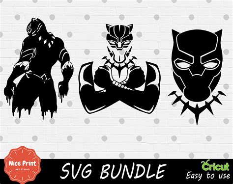 Black Panther Collar Vector Ubicaciondepersonascdmxgobmx