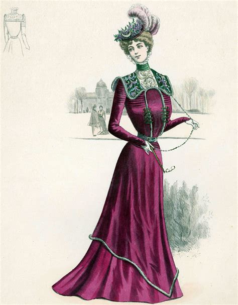 Victorian Fashion 1899 Victorian Fashion Historical Fashion