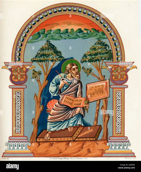 Saint John Writing His Gospel Hi Res Stock Photography And Images Alamy