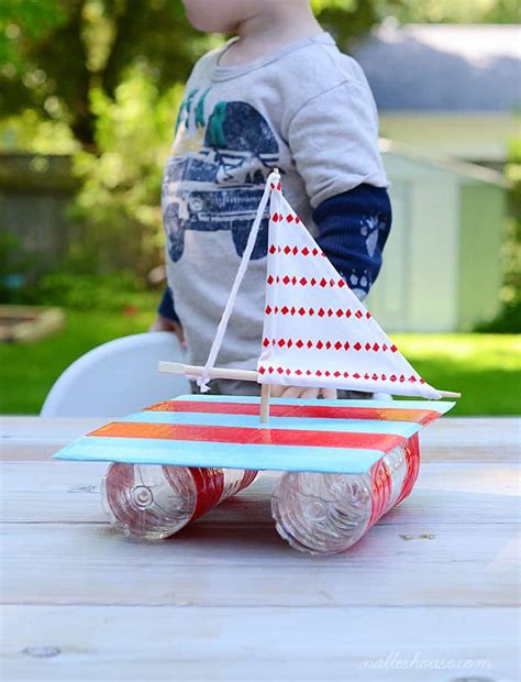 Recycled Sailboat Craft