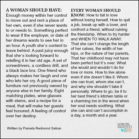 A Woman Should Have Every Woman Should Know