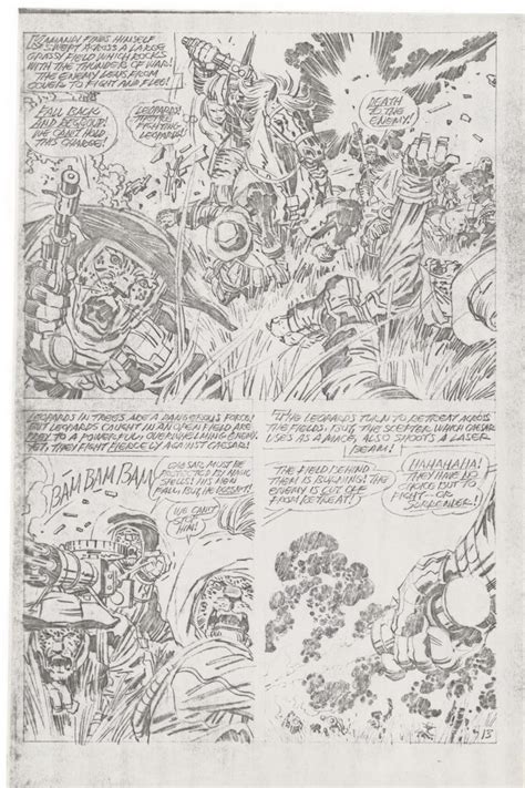 13 Days Of Jack Kirby Pencils And Inks 6 13th Dimension Comics