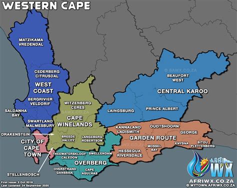 South Africa District Municipality Province Maps