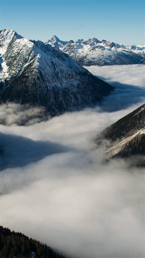 Wallpaper Alps Switzerland Mountains Clouds 5k Nature 16936