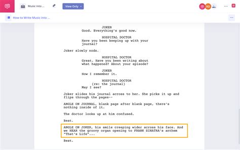 How To Write Music Into A Screenplay — Examples And Tips