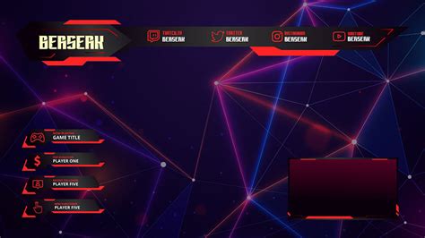 35 Cool Twitch Stream Overlays Custom Twitch Overlays To Download