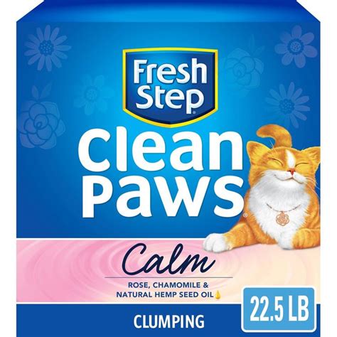 Fresh Step Clean Paws Calm Cat Litter 225lbs Reviews 2022