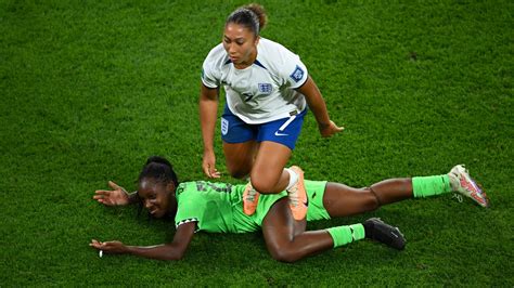 Lauren James Sent Off England Womens World Cup Stars Stamp Vs Nigeria Compared To David