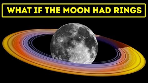What If The Moon Had Rings Rings Moon