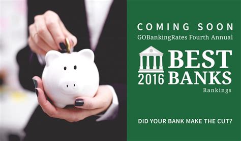 Announcing The Best Banks Of 2016 Gobankingrates