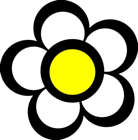 Daisy 1 Clip Art at Clker.com - vector clip art online, royalty free
