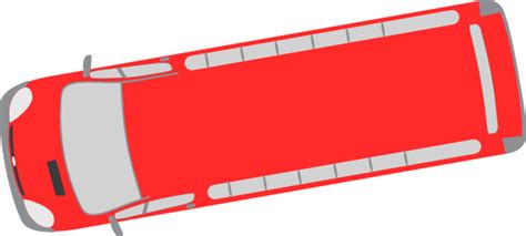 Red Bus 190 Clip Art At Clker Com Vector Clip Art Online Royalty