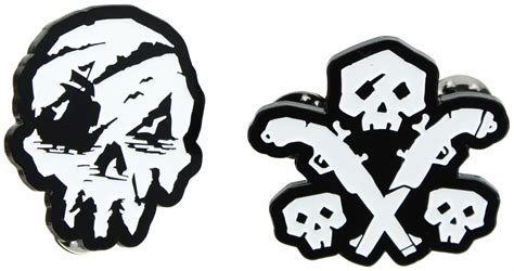 The ashen disgraced bounty skull is a type of ashen bounty skull in sea of thieves. Sea of Thieves Skull and Guns Enamel Pin 2-Pack (SDCC'18 ...