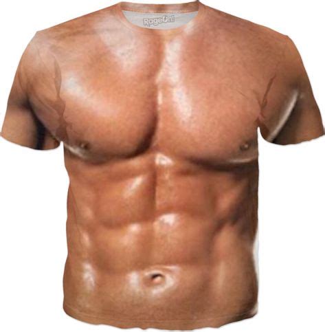 Six Pack Fake Abs Fake Muscles Funny Outfits