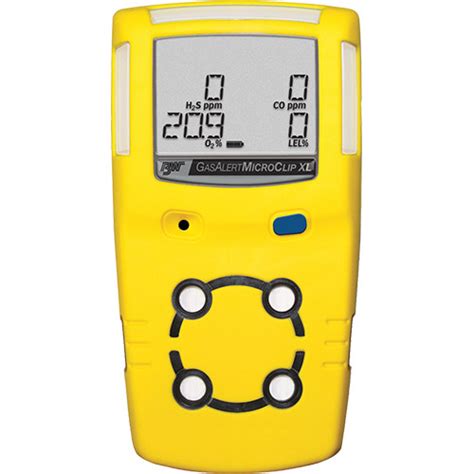 Honeywell BW Portable Gas Alert MicroClip XL Multi 4 Gas Detector EMQ