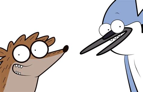 Mordecai And Rigby From The Regular Show Regular Show Old Cartoon