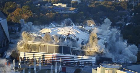 Watch The Moment The Georgia Dome Was Destroyed