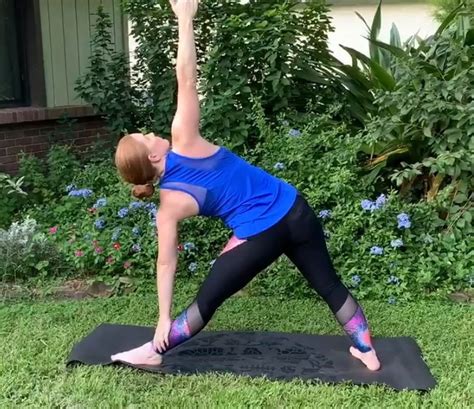 Yoga Triangle Pose CrossFit 1088