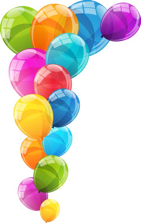 Ilustração Vetorial De Fundo De Balões Coloridos 11016189 Png