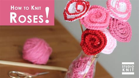 Purl soho has loads of free tutorials and patterns for sewing, knitting, crochet and embroidery. How to Knit Rose Flower Pattern with Video Tutorial ...