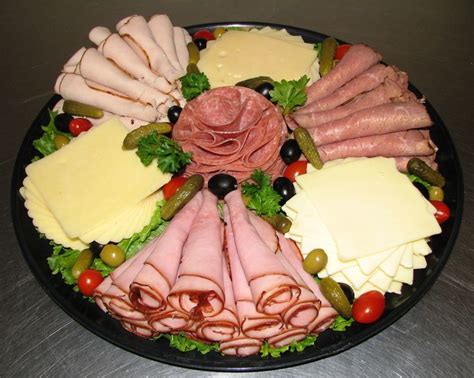 Deli Platter For Super Bowl Party Meat Platter Meat And Cheese Tray
