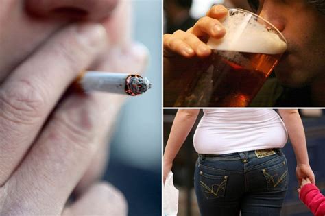 smoking and binge boozing down but we still need to eat and drink less health survey finds