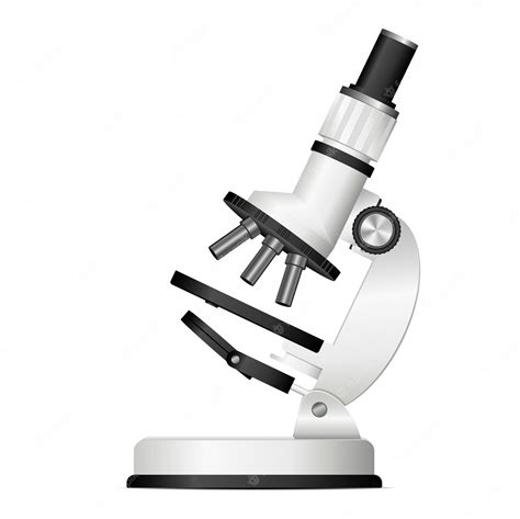 Premium Vector Modern Microscope Design Illustration Isolated On