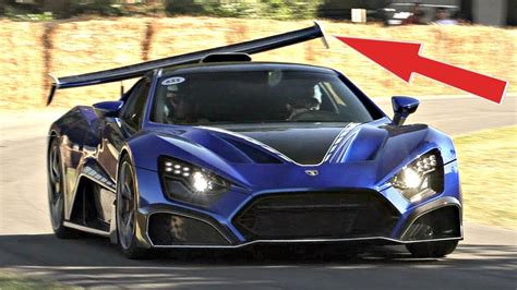 1200hp Zenvo Tsr S With Crazy Active Aero In Action On Hillclimb Twin