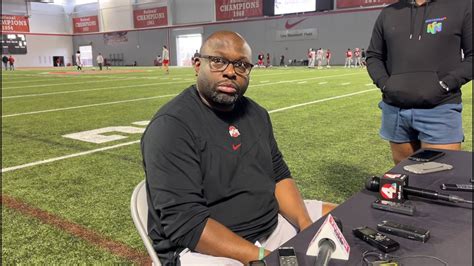 Tony Alford Talks Ohio State Rbs After Spring Practice Youtube