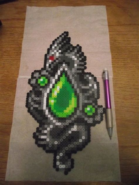 dragon s tear by soggy enderman melty bead patterns pearl beads pattern hama beads design