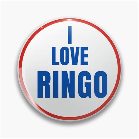 I Love Ringo Vintage Beatles Pin For Sale By Antoinettestore