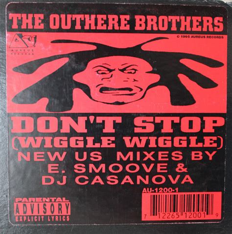 The Outhere Brothers Dont Stop Wiggle Wiggle New 1996 Us Mixes