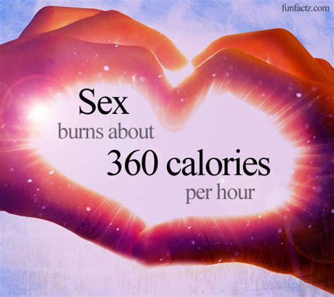 Sex Burns About 360 Calories Per Hour
