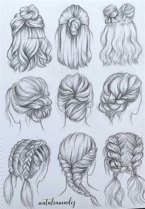 Tuto Avec Images Comment Dessiner Des Cheveux Dessin Coiffure My Xxx