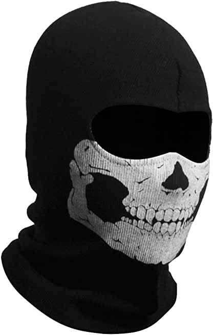 Ski Mask With A Skull