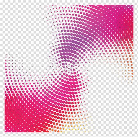 Free Download Pink And Yellow Artwork Halftone Polka Dot Adobe