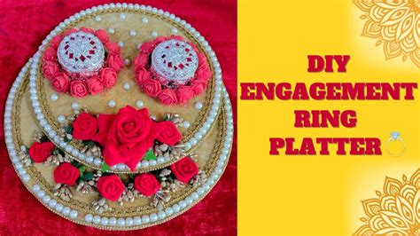 Diy Engagement Ring Platter 💍 Engagement Ring Tray Decoration Ideas 😍