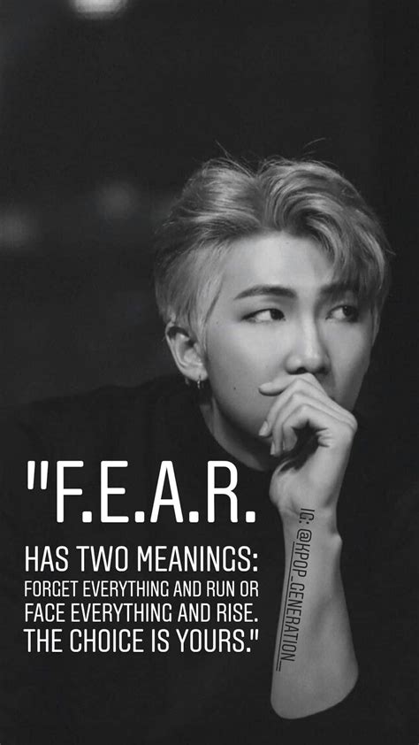 Best bts quotes is an excellent collection of his most on success, life, happiness, funny, and more. RM Inspirational Quotes Wallpapers - Wallpaper Cave