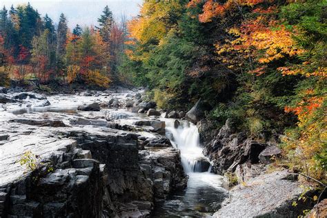 Rocky Creek Gorge White Mountains New Hampshire Photograph By George