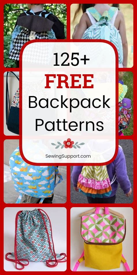 Backpack Patterns 125 Free Backpack Patterns Tutorials And Diy