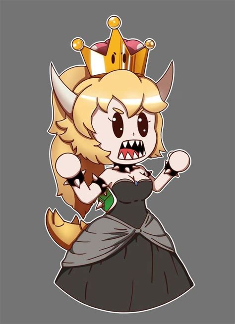 Bowsette Super Crown Bowsette And Boosette Anime