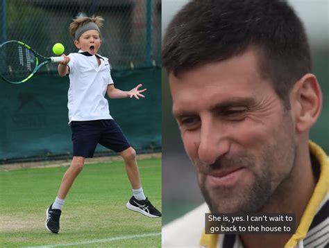 Wimbledon Novak Djokovic Talks About His Son Stefan And Daughter Tara