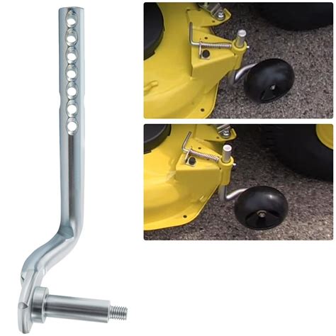 Am138220 Mower Deck Gauge Wheel Arm For John Deere X300 X500 Series