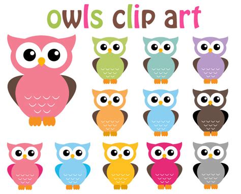 Printable Owl Clip Art