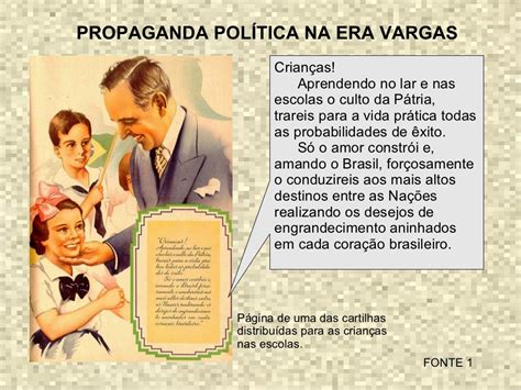 Sobre O Governo De Getúlio Vargas é Correto Afirmar