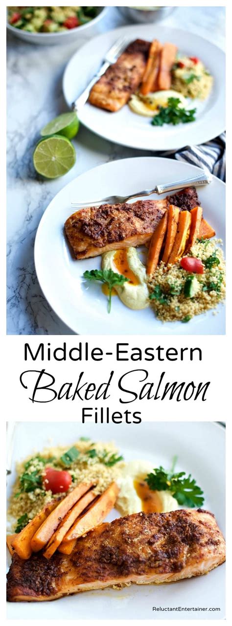 Celebrate easter with four incredible fish recipes. Middle-Eastern Baked Salmon Fillets | Easy salmon recipes ...